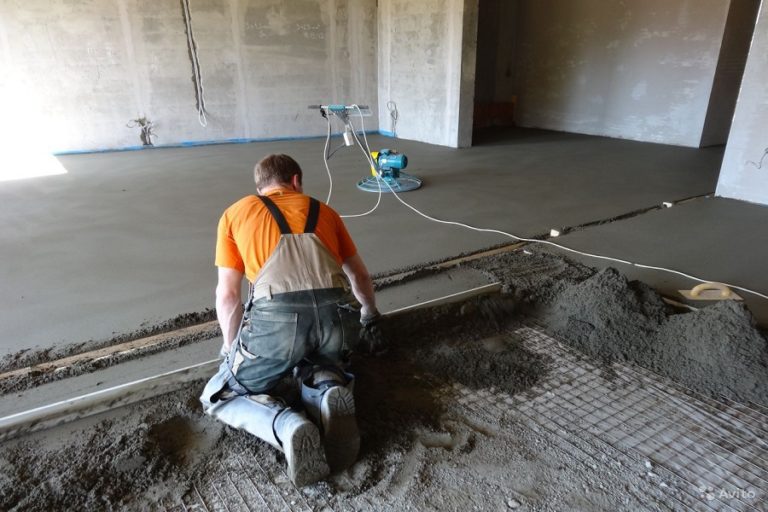 Пропорции бетона для стяжки пола. Необходимые добавки